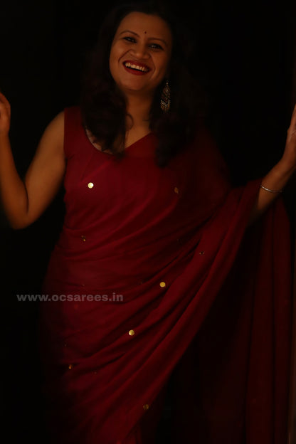 Mul sitara ( maroon)