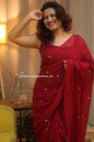 Mul sitara ( maroon)